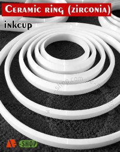 Ceramic ring (single side use) for ink cup of pad printer
